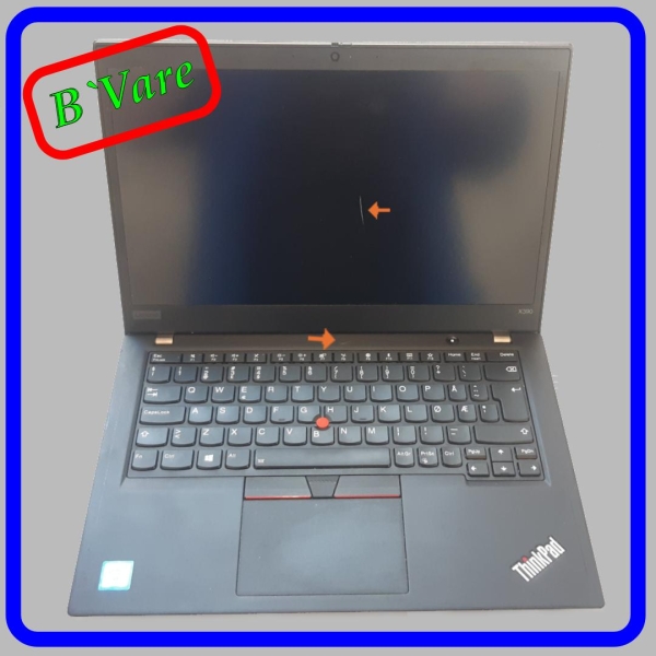 Lenovo ThinkPad X390 Core i3 256GB 8GB RAM WIN 11 (UTEN LADER) - Bilde 3