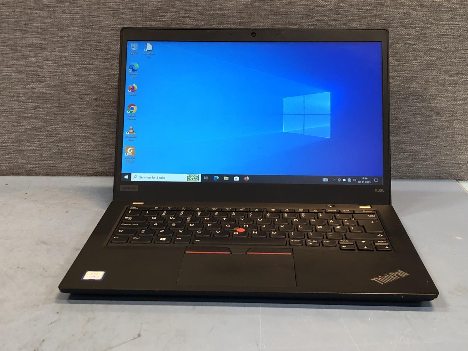 Lenovo ThinkPad X390 Core i3 240GB 16GB (UTEN LADER) - Bilde 2