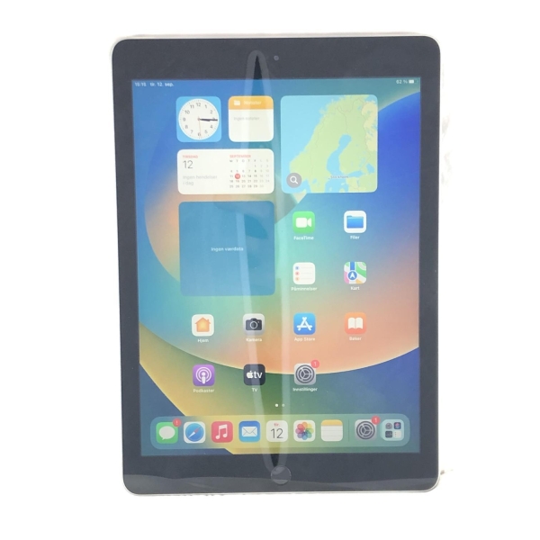 (UTEN LADER)iPad 5. generasjon 128 GB stellargrå (Wi-Fi)