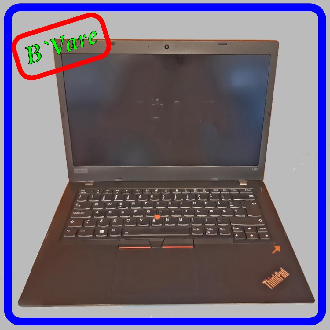 Lenovo ThinkPad L480 Core i3 256GB SSD, 16GB RAM WIN 11 (UTEN LADER) - Bilde 3
