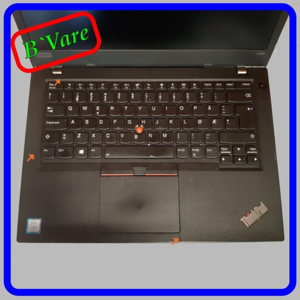 Lenovo ThinkPad L480 Core i3 256GB SSD, 16GB RAM WIN 11 (UTEN LADER) - Bilde 5