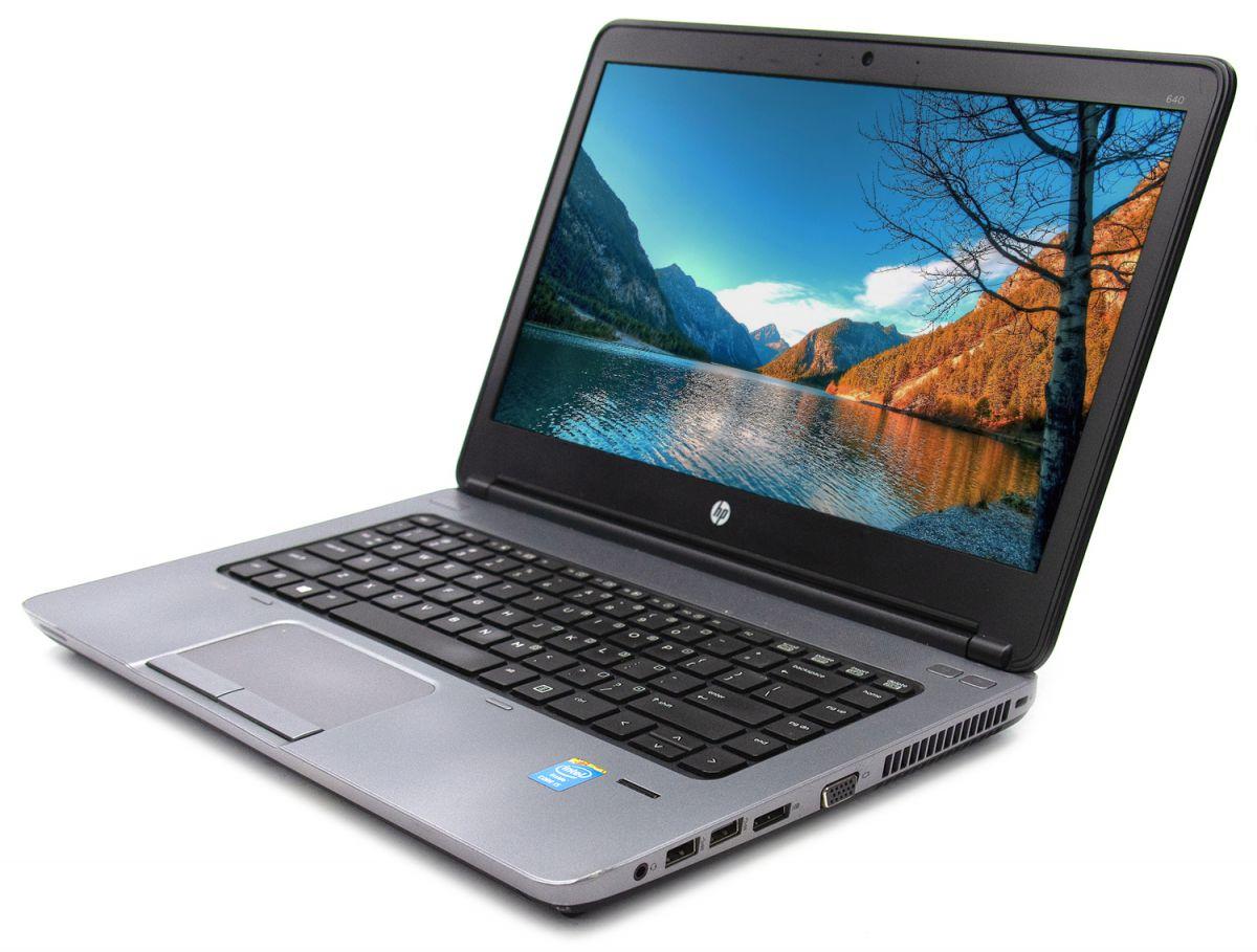 HP Probook 640G1 Core i3 120GB SSD, 16 GB RAM (UTEN LADER)